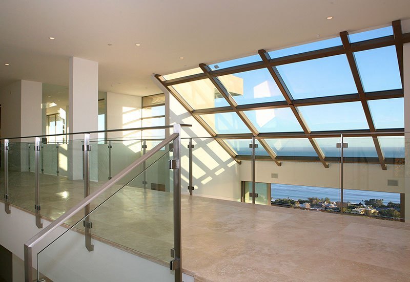 Glass railings in Mission Viejo