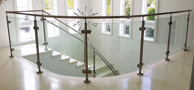 Glass railings in Mission Viejo CA