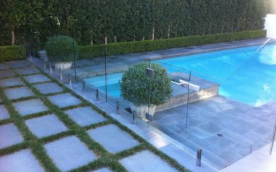 Pool Safety Glass Wall in Mission Viejo California