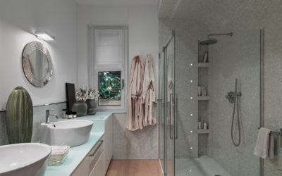 Glass Innovations | Glass Countertop and Walk-in Shower, Mission Viejo